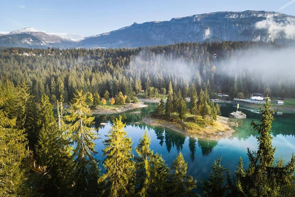 Private Apartment With Parking Spot In The Center Flims Dış mekan fotoğraf